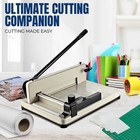 12  Professional Heavy Duty Industrial Guillotine Paper Cutter Trimmer Machine