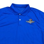 Nike Dri-fit Indianapolis Motor Speedway Indy 500 Mens Large Blue Polo