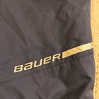 Bauer Team Warmup Pants Youth Xxl Ankle Zip Athletic Mesh Lined Hockey Navy Blue