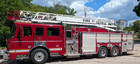 2002 American Lafrance 75 Foot Aerial Ladder Truck Pumper Just Re-certified Nice