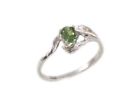 Rare 19thc Antique Demantoid   Ring - Ancient Anglo-saxon Celt Norman German Gem