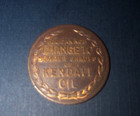 Vintage Kendall Oil Pennsylvania Good Luck Promo Token Coin Bradford Grade