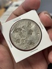 1872 Zs H Mexico Un Peso Silver Coin Chopmarked