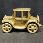 Vintage Brass Ford Model T Style Car Automobile Working Wheels