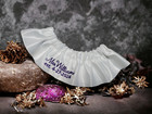 Mrs  Your Name And Date Custom Embroidered Wedding Garter Keepsake Personalized