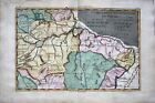 1780 Bonne - Brazil  Br  sil Et Pays Des Amazones - Hand Coloured Engraved Map