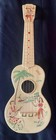 Vintage Hawaii Carnival Ukulele Hawaiian Hula Surfer Graphics Rare