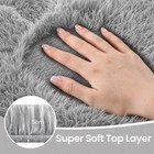 Large Plush Shaggy Area Rug     Soft  Non-slip Carpet For Living Room   Bedroom