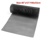 Universal Black Car Grille Mesh Net Sheet Aluminum Rhombic Auto Mesh Grill 40x13