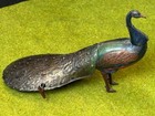Hans Eberie Wind-up Tin Toy Peacock - Ebo Pao-pao Nuremberg - Pre-ww1  D r g m 