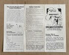 Rock Against Reagan 1984 Tour   Peace Convoy Punk Rock Politics Protest Brochure
