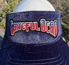 Grateful Dead  u s  Blues  Velour Visor - Navy
