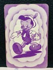 1940s Pinocchio Game Card Castell Pepys Disney Rare Card Disneyana