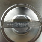 Two Vollrath  3034-2 Stainless Steam Pans W lids Super Pans Ii 4 1qt