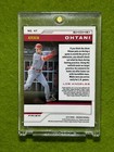 Shohei Ohtani Silver Prizm Obsidian Refractor Angels Sp Card 2019 Panini Dodgers