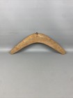 Boomerang Vtg Wood Carved Australia Kangaroo Emu Kookaburra