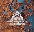 Blue Barned Pistols Crown Barncaster Tele Guitar Body Only Partcaster Usa Made