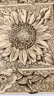 Antique Victorian Aesthetic Movement Minton China Works Ceramic Tile Botanical