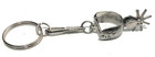 Charro Spurs Western Cowboy Metal Keychain  Llavero Vaquero Espuela Charra