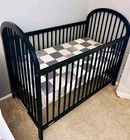  Olivia 3-in-1 Blk Convertible Crib By Graco