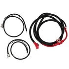 Powerstroke Negative   Positive Battery Starter Cable Kit For 1994-97 Ford 7 3l