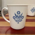 2 Vtg Corningware Blue Cornflower Mugs   12 Ounce Microwave Safe Mint 