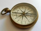 Vintage Nautical Brass Pocket Compass 3 Inch Antique Style Directional Gift