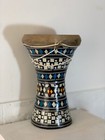 Wooden  Doumbek Darbuka Drum Multicolor Small Size