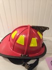 Msa Cairns Firefighter Structure Fire Helmet 1044 Red