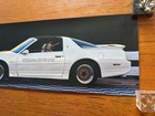 Vintage 1989 Pontiac Firebird Trans Am Indianapolis 500 Poster Pace Car  32   x11   