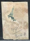 Colombia Scott  49 F vf Used Rose Red On Bluish Paper Issued 1866