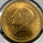 1923 52 Turkey Gold 100 Kurush