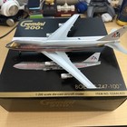 Rare    American Airlines Boeing 747-100 N9674 Gemini Jets G2aal623 Scale 1 200