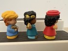 Lot Of 3 Fisher Price Little People Nativity Scene Manger Christmas Wiseman 