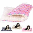 Pet Warm Mat Small Large Paw Cat Dog Puppy Soft Nest Pad Blanket Bed Cushion