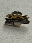 Vintage 10k Gold Greyhound Bus Lines 10 Year Service Pin Driver Award Htf