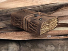 Cuero Vintage Leather Journal - Handmade Refillable Leather Bound Notebook