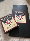 Rare  Vintage 1936 Dual Patent Parker Brothers Monopoly Game Box   Game Board