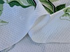 Arts   Crafts Spilling Caladiums Mid Century 1940   s Barkcloth Vintage Fabric