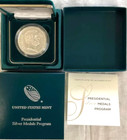  2023  Abraham Lincoln Presidential Silver Medal  999 Silver 1oz Medal Ogp   Coa