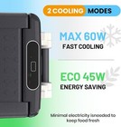 Electric Cooler For Vehicle 12v 24v Refrigerator Car Fridge Portable Freezer