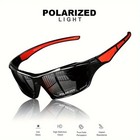 2025 Polarized Sports Sunglasses Men Driving Fishing Cycling Uv400 C1 1pc