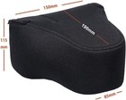 Neoprene Case For Nikon Coolpix P1000 1100  fits Hood When Reversed On Lens 
