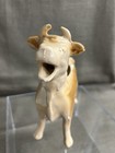 Antique Elsie Cow Advertising Borden s Cow Creamer Original Label 1950s Nice