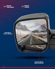 Manual Adjustable Folding Towing Mirror For Chevy 1988-98 K1500  C1500  1988