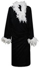 Ric Flair Signed Nature Boy Black Wrestling Full Length Robe -  jsa Coa 