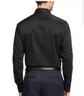 Van Heusen Stain Shield Regular Fit Dress Shirt Men s 16 16 1 2 Large Black New