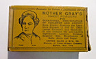 Antique Mother Gray s Sweet Powders For Children Medicine Drug W Packets