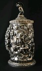 Elkington Rare Antique 19thc Tankard Silver P Figural Battle Sceen C1856 Fine