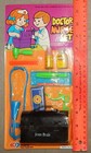 Vintage Toy Doctor  n Nurse Set - Medical Kit  11 Pieces  New